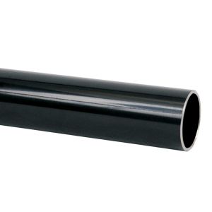 стальные безрезьбовые трубы - окрашены порошковой краской черного цвета с обоих сторон (EN)