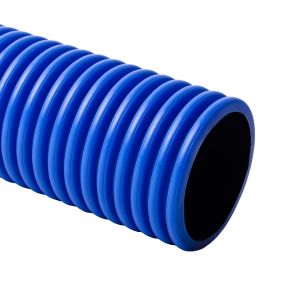 KOPOFLEX® - гибкая двустенная гофрированная труба (синяя)